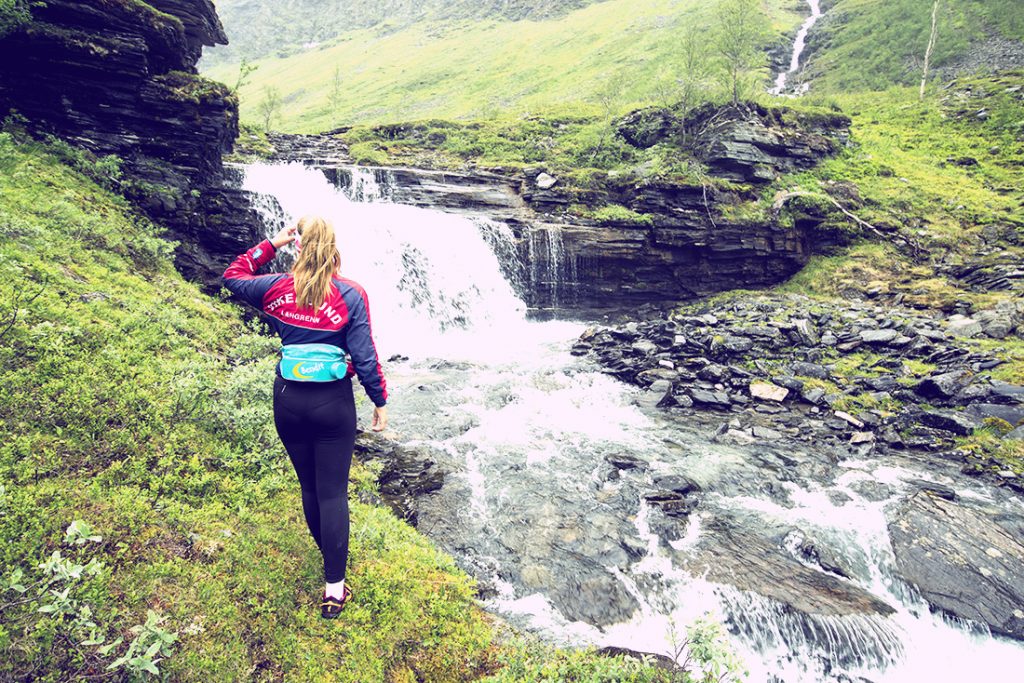 Elva i kjerringdalen. Lite egnet for kajakkpadling